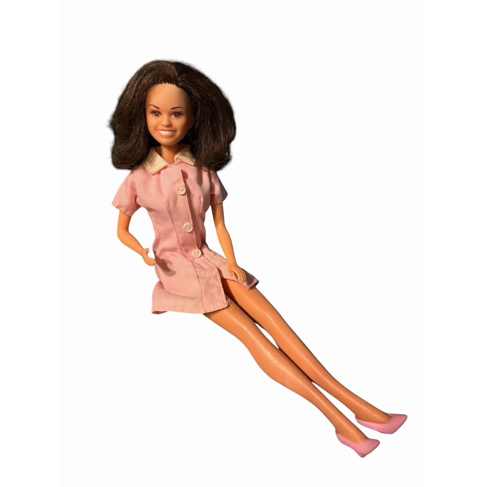 Marie Osmond Doll Mattel Vintage with and pink Dress And Shoes Barbie